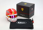 Charles Leclerc #16 Saison 2025 Minihelm von Bell im Maßstab 1:2