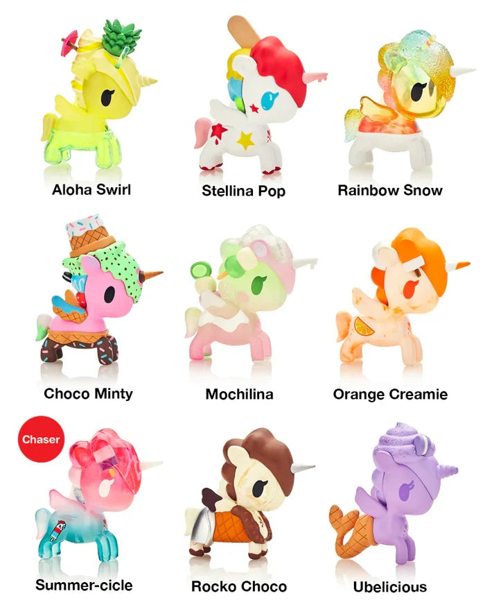 Tokidoki Unicorno 2,75 hüvelykes Frozen Treats meglepetésdobozban