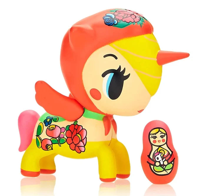 Figuras de caja sorpresa Unicorno Masquerade de TokiDoki