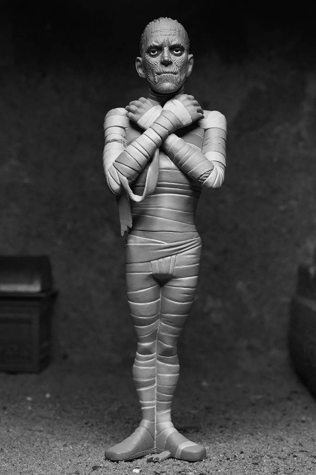 Universal Monsters Toony Terrors Actionfiguren 15 cm Serie 10 Silver Screen Edition Mumie