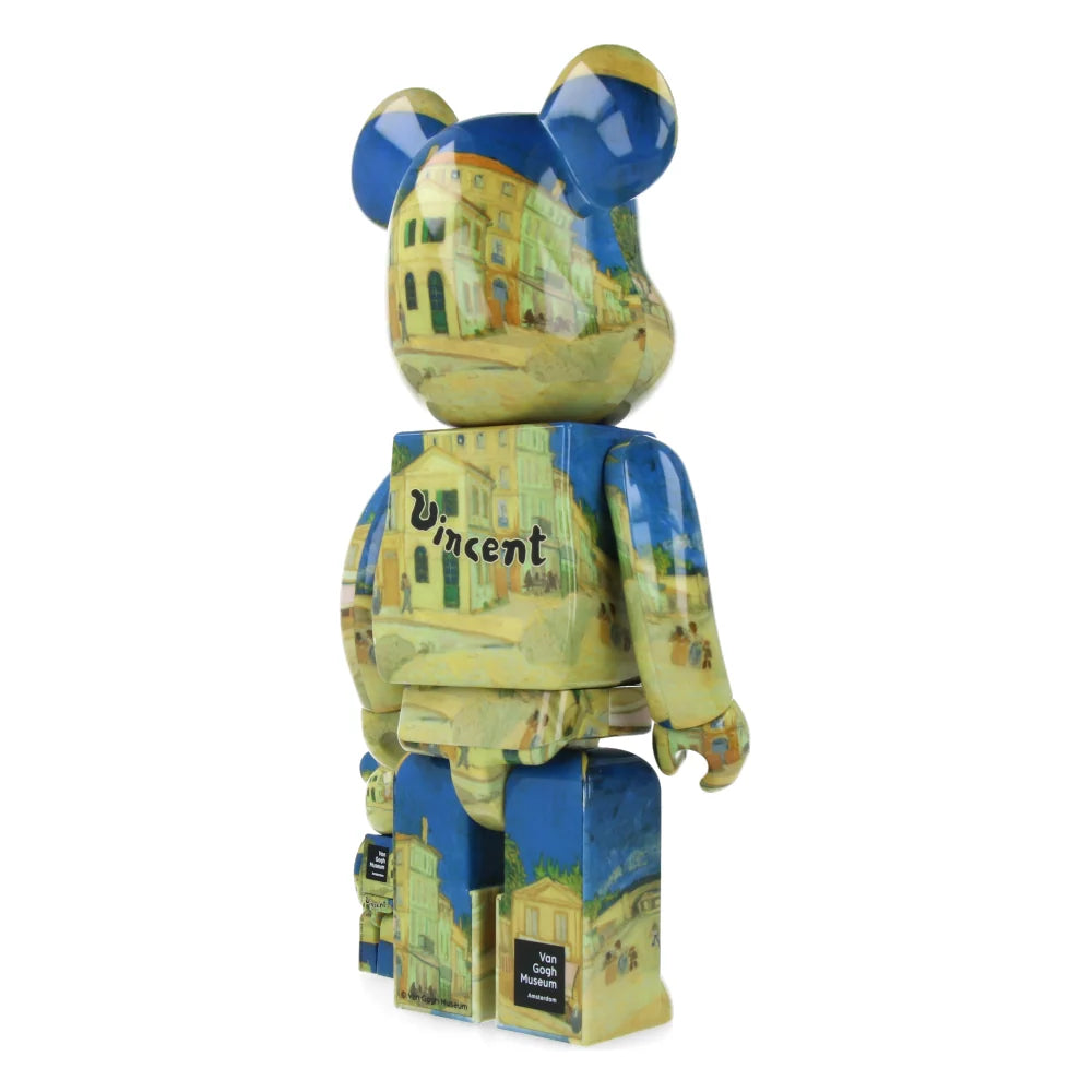 BE@RBRICK Vincent van Gogh – La Maison Jaune 100% & 400%-set van Medicom Toy