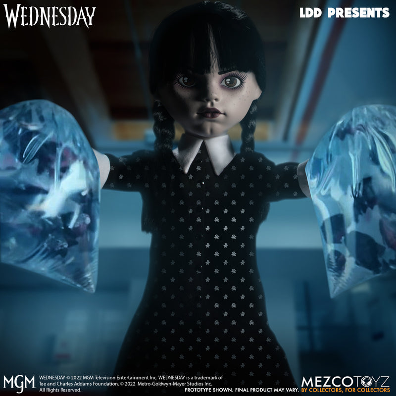 The Living Dead Dolls Wednesday Nevermore Academy Uniform 25 cm