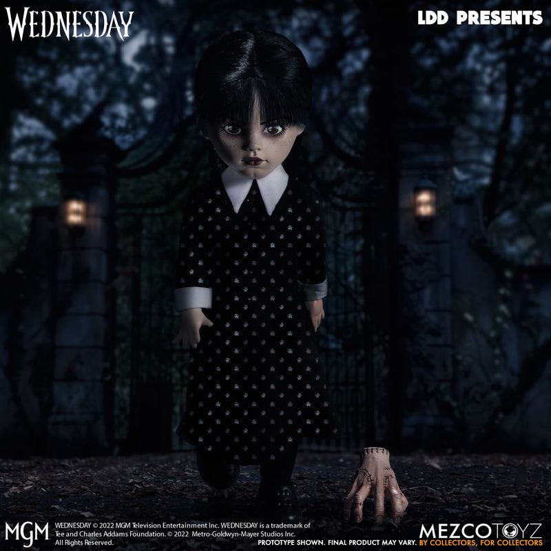 The Living Dead Dolls Wednesday Nevermore Academy Uniform 25 cm