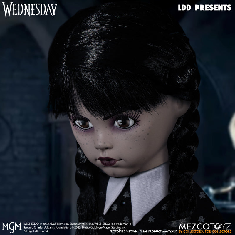 The Living Dead Dolls Wednesday Nevermore Academy Uniform 25 cm