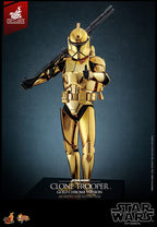 Star Wars Clone Trooper Gold Chrome Version Exclusive 1:6 Φιγούρα Δράσης 30 cm
