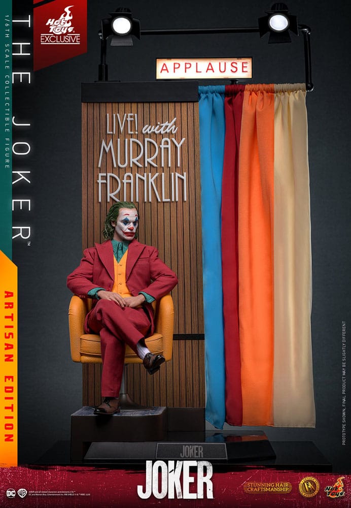 The Joker – Movie Masterpiece 1:6 Artisan Edition, екшън фигурка 30 cm от Hot Toys