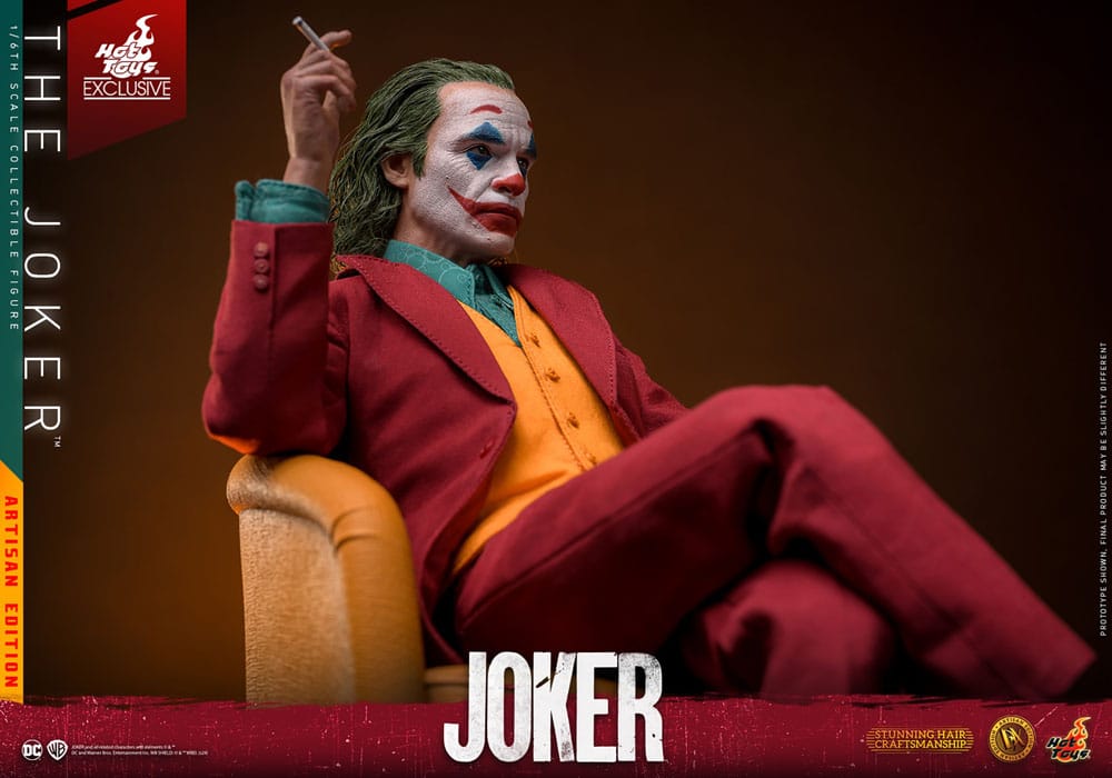 The Joker – Movie Masterpiece 1:6 Artisan Edition, екшън фигурка 30 cm от Hot Toys