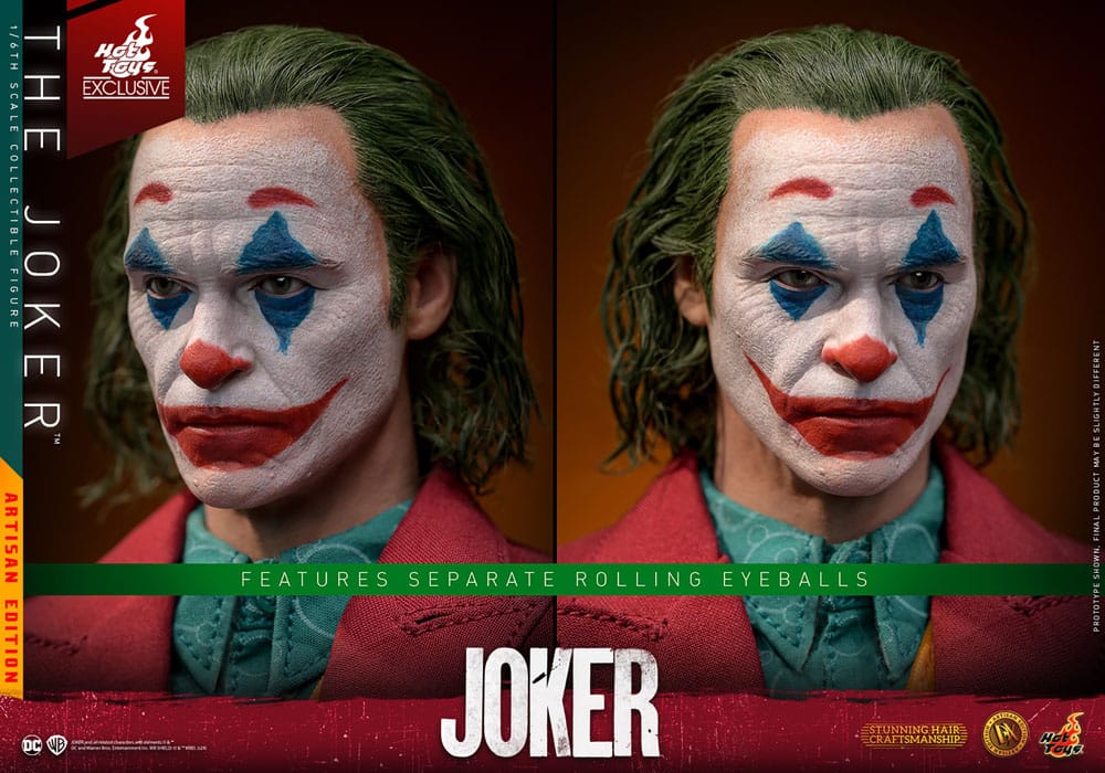 The Joker – Movie Masterpiece 1:6 Artisan Edition, екшън фигурка 30 cm от Hot Toys