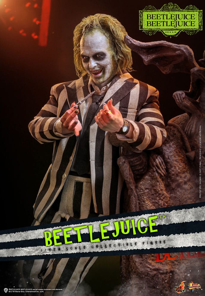 Beetlejuice Beetlejuice Movie Masterpiece 1:6 Beetlejuice Action Figure 30 cm by Hot Toys
