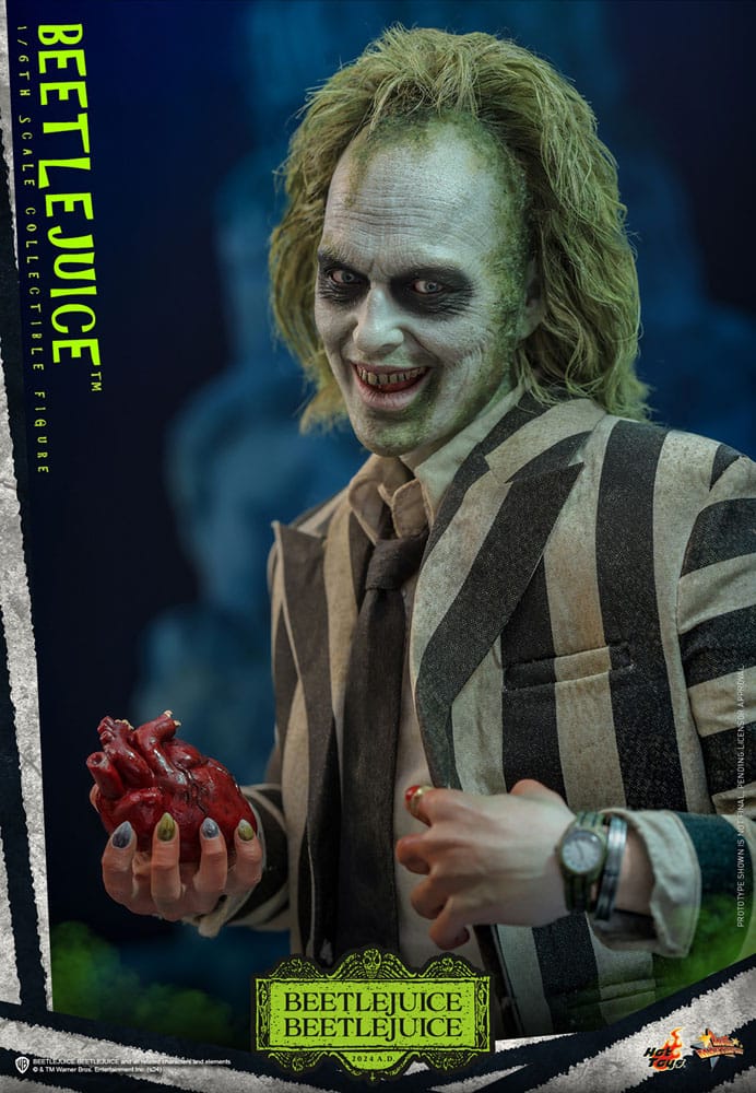 Beetlejuice Beetlejuice Movie Masterpiece 1:6 Beetlejuice Action Figure 30 cm by Hot Toys