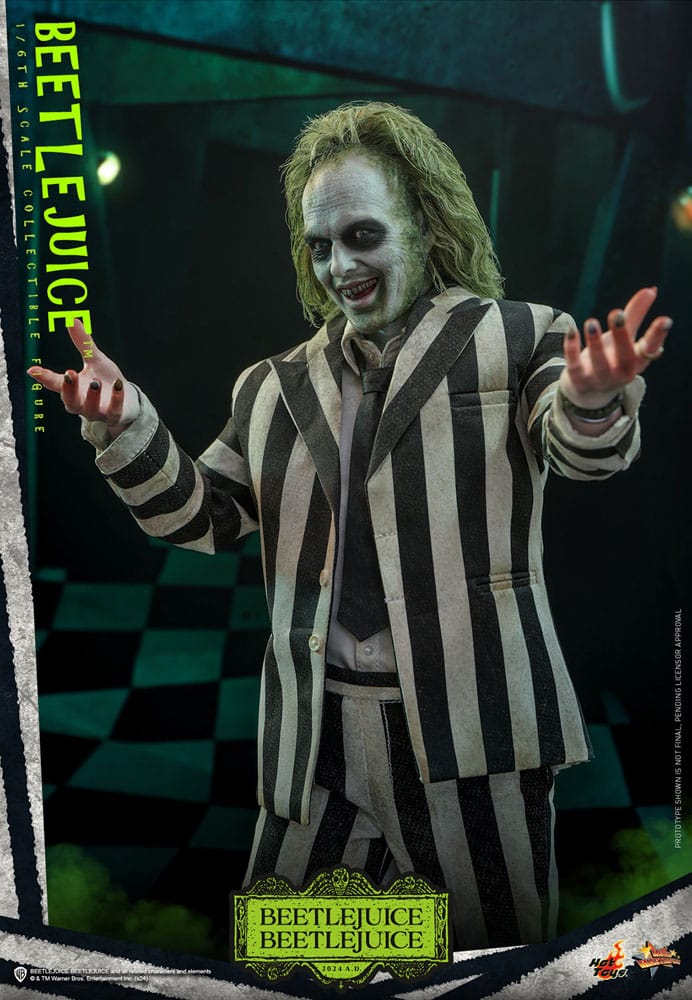 Beetlejuice Beetlejuice Movie Masterpiece 1:6 Beetlejuice Action Figure 30 cm by Hot Toys
