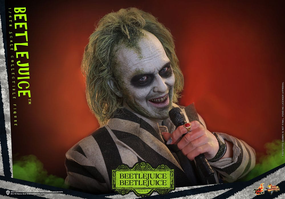 Beetlejuice Beetlejuice Movie Masterpiece 1:6 Beetlejuice Action Figure 30 cm by Hot Toys