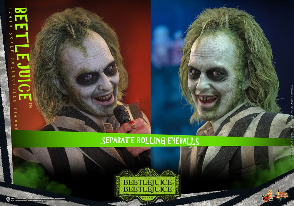 Beetlejuice Beetlejuice Movie Masterpiece 1:6 Beetlejuice Action Figure 30 cm by Hot Toys