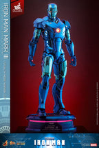 Iron Man Movie Masterpiece Diecast 1:6 Iron Man Mark III Stealth Mode Ver. 2.0 Exclusive: ekskluzivna figura visoka 33 cm, Hot Toys