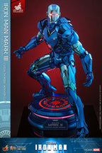 Iron Man Movie Masterpiece Diecast 1:6 Iron Man Mark III Stealth Mode Ver. 2.0 Exclusive: ekskluzivna figura visoka 33 cm, Hot Toys