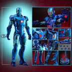 Iron Man Movie Masterpiece Diecast 1:6 Iron Man Mark III Stealth Mode Ver. 2.0 Exclusive: ekskluzivna figura visoka 33 cm, Hot Toys