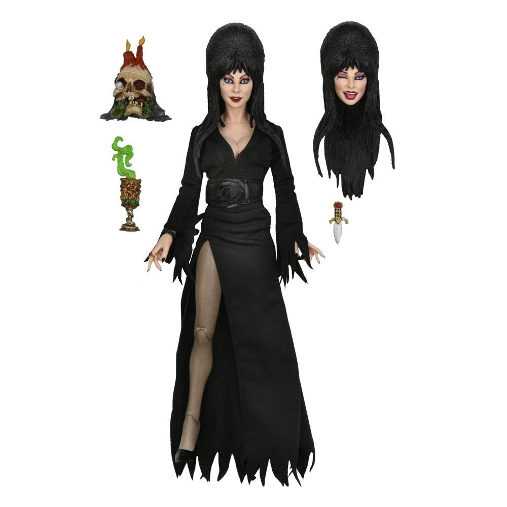 Elvira, Mistress of the Dark-actionfigur med tøj, 20 cm, fra NECA