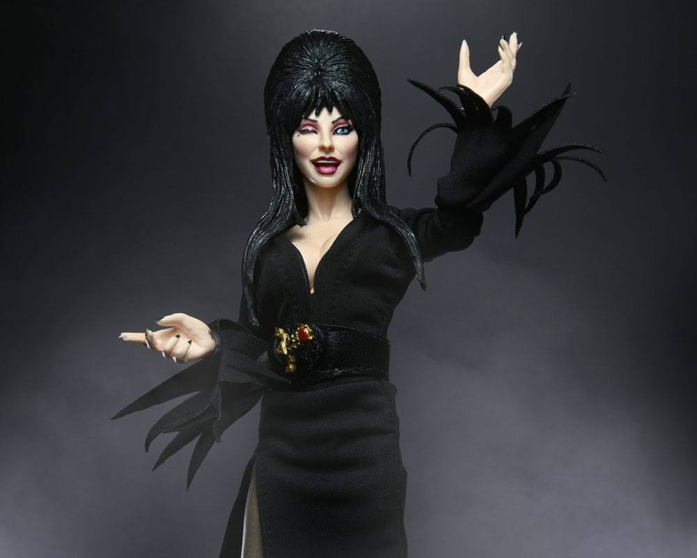Elvira, Mistress of the Dark-actionfigur med tøj, 20 cm, fra NECA