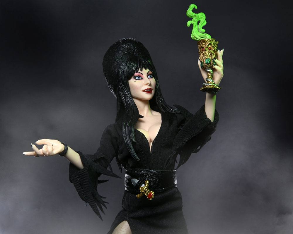Elvira, Mistress of the Dark-actionfigur med tøj, 20 cm, fra NECA