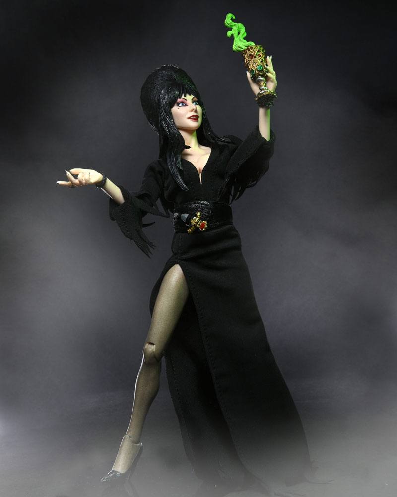 Elvira, Mistress of the Dark-actionfigur med tøj, 20 cm, fra NECA
