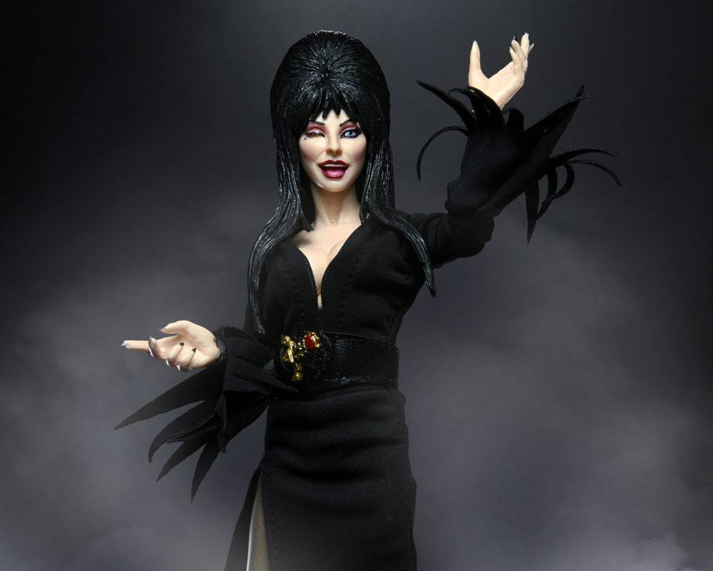 Elvira, Mistress of the Dark-actionfigur med tøj, 20 cm, fra NECA