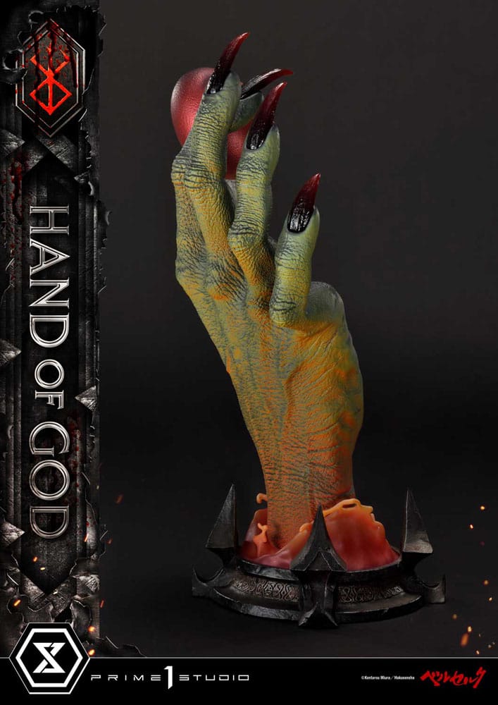 Berserk Life Scale Masterline Isten Keze szobor, 25 cm, a Prime 1 Studio-tól
