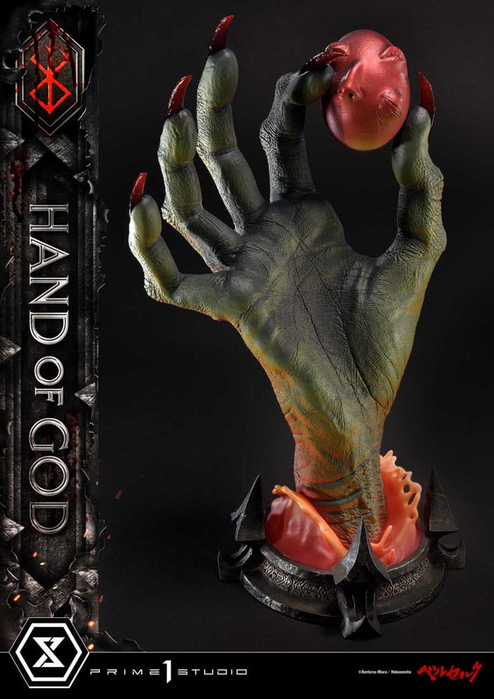 Berserk Life Scale Masterline Isten Keze szobor, 25 cm, a Prime 1 Studio-tól