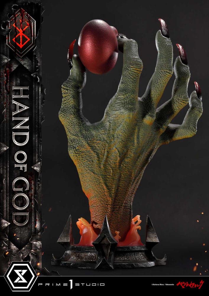 Berserk Life Scale Masterline Isten Keze szobor, 25 cm, a Prime 1 Studio-tól