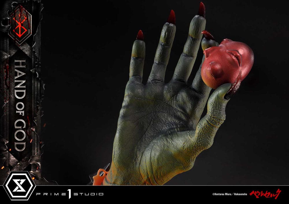 Berserk Life Scale Masterline Isten Keze szobor, 25 cm, a Prime 1 Studio-tól