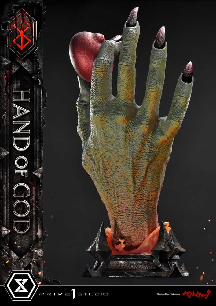 Berserk Life Scale Masterline Isten Keze szobor, 25 cm, a Prime 1 Studio-tól