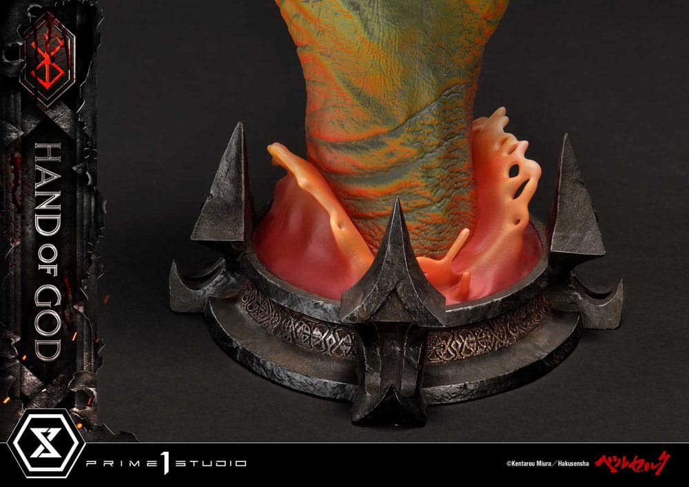 Berserk Life Scale Masterline Isten Keze szobor, 25 cm, a Prime 1 Studio-tól