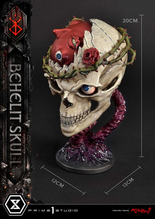 Berserk Life Scale Masterline Behelit Skull 1:4: kip lubanje Behelita visine 20 cm, Prime 1 Studio